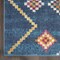 Homeroots 5 x 7 ft. Navy Blue Berber Pattern Area Rug 385778 - alternate 1